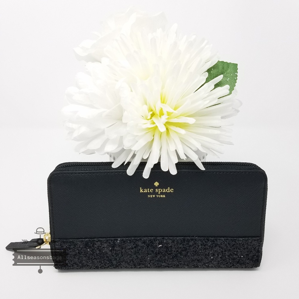 Kate spade ina greta satchel wallet black SET NWT - Picture 7 of 8